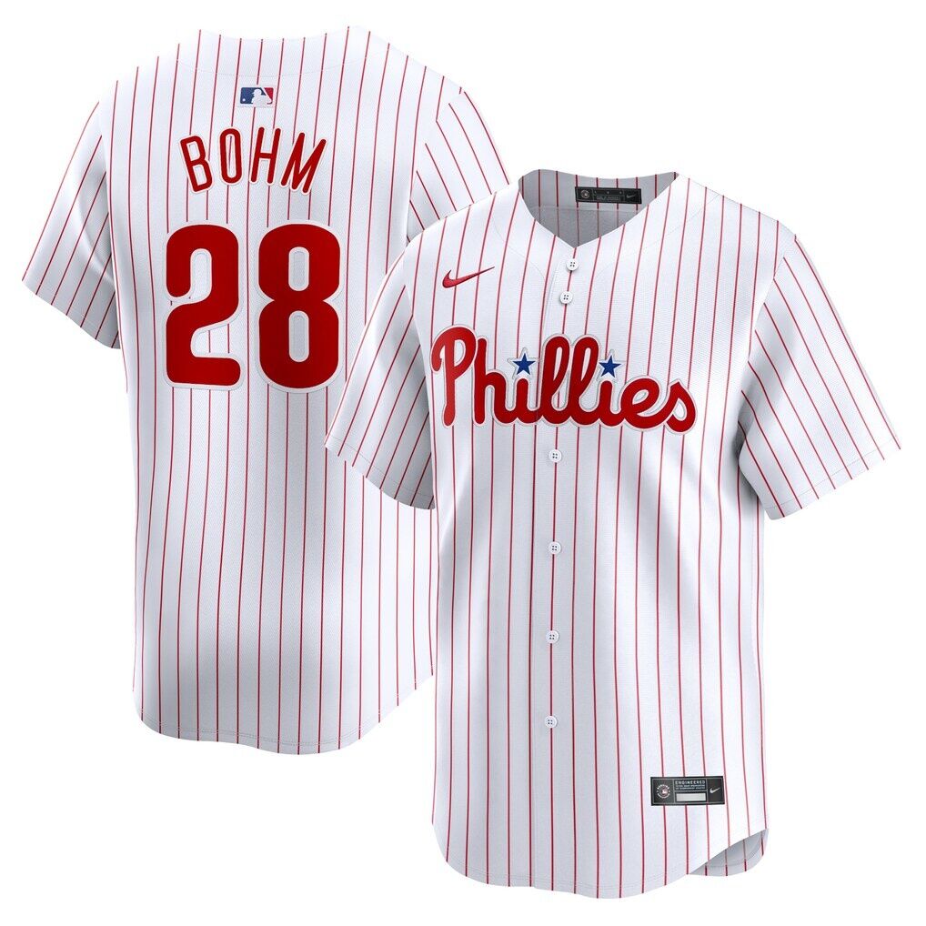Alec Bohm Philadelphia Phillies Nike Home Limited Player Jersey