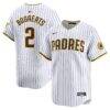 Xander Bogaerts San Diego Padres Nike Home Limited Player Jersey - White - Front View