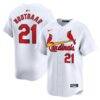 Lars Nootbaar St. Louis Cardinals Nike Home Limited Player Jersey - White - Front View