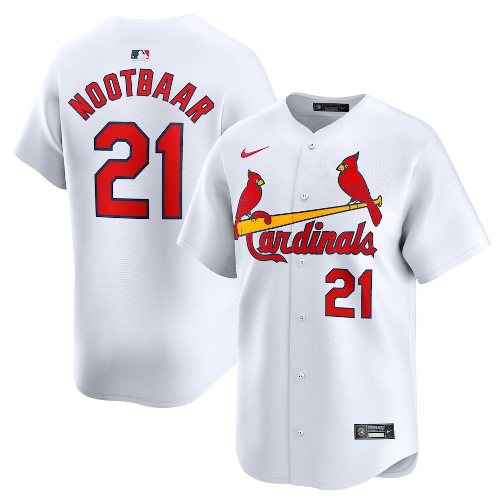 Lars Nootbaar St. Louis Cardinals Nike Home Limited Player Jersey
