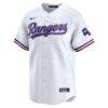 Corey Seager Texas Rangers Nike Home Limited Player Jersey - White - Side View