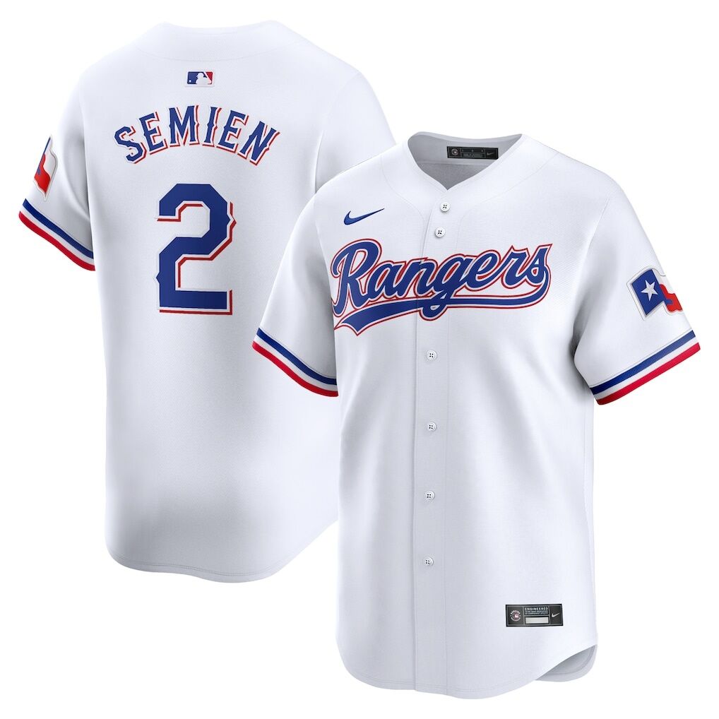 Marcus Semien Texas Rangers Nike Home Limited Player Jersey