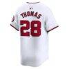 Lane Thomas Washington Nationals Nike Home Limited Player Jersey - White - Detail View