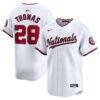 Lane Thomas Washington Nationals Nike Home Limited Player Jersey - White - Front View