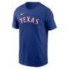 Jacob deGrom Texas Rangers Nike Fuse Name & Number T-Shirt - - Side View
