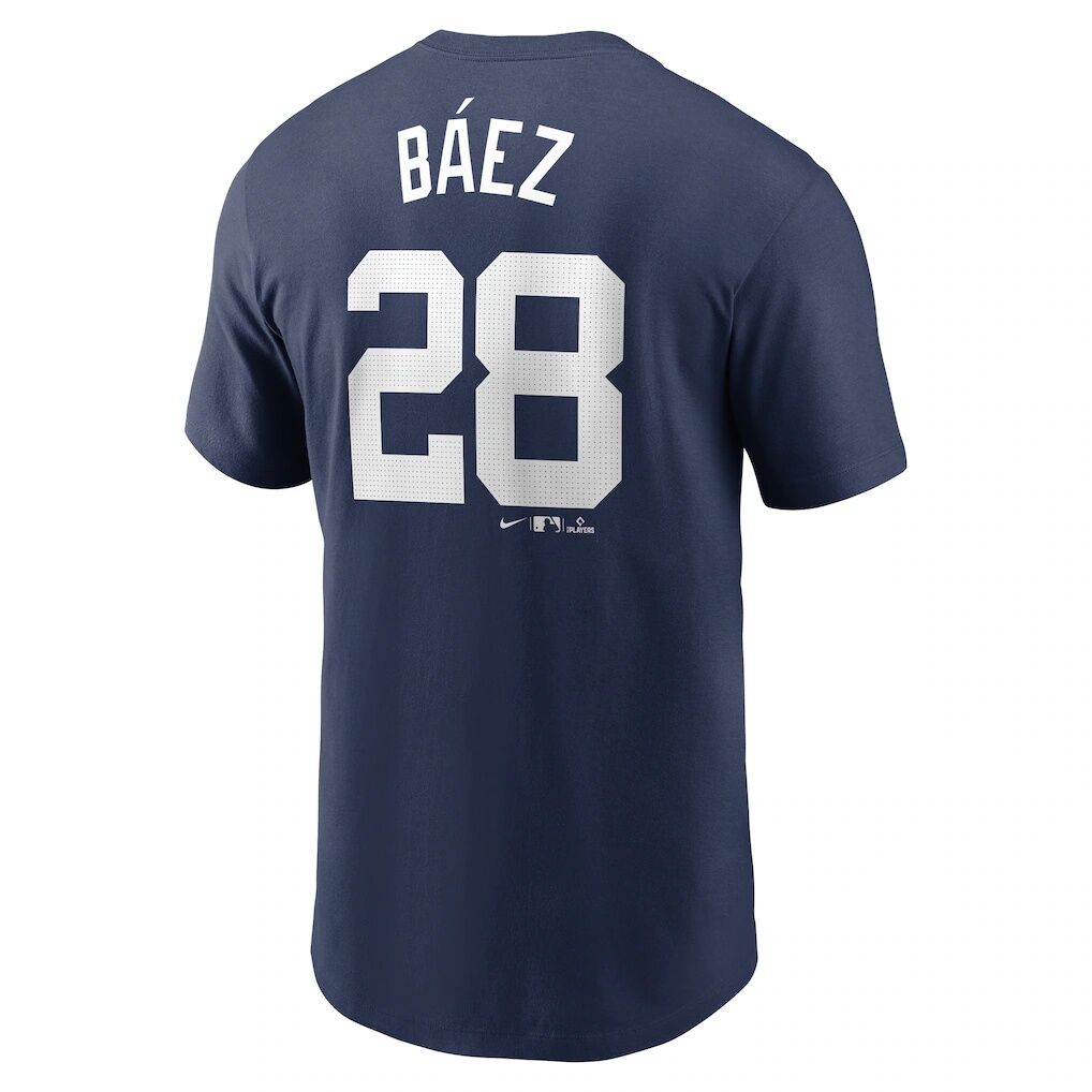 Javier Báez Detroit Tigers Nike Fuse Name & Number T-Shirt