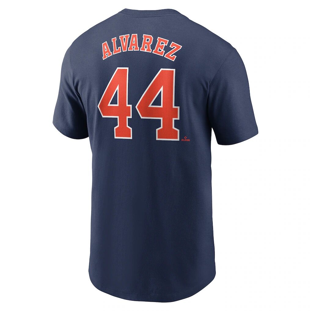 Yordan Alvarez Houston Astros Nike Fuse Name & Number T-Shirt