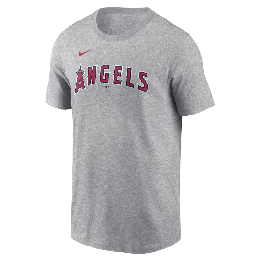 Mike Trout Los Angeles Angels Nike Fuse Name & Number T-Shirt