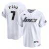 Craig Biggio Houston Astros Nike Throwback Cooperstown Collection Limited Jersey - White - Front View