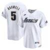 Jeff Bagwell Houston Astros Nike Throwback Cooperstown Collection Limited Jersey - White - Front View
