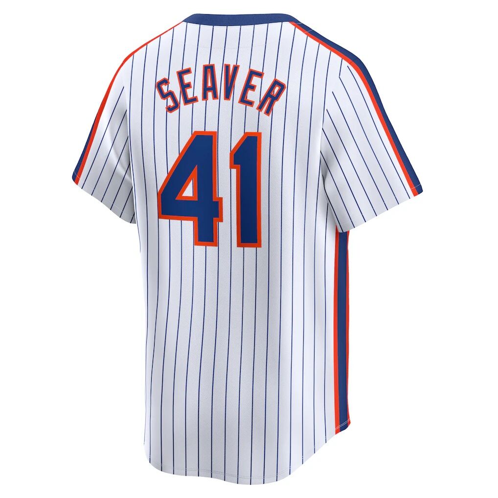 Tom Seaver New York Mets Nike Throwback Cooperstown Limited Jersey