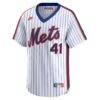 Tom Seaver New York Mets Nike Throwback Cooperstown Limited Jersey - White - Side View