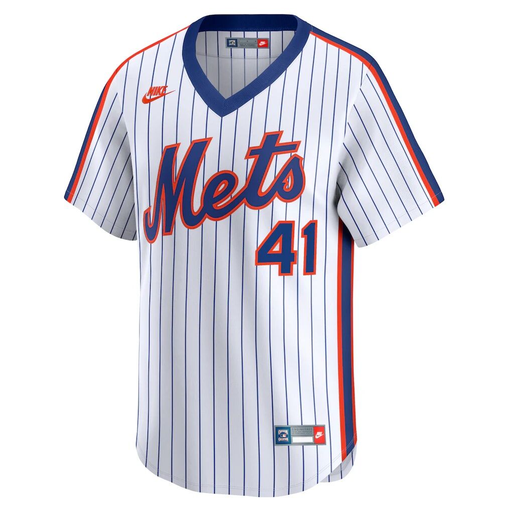 Tom Seaver New York Mets Nike Throwback Cooperstown Limited Jersey