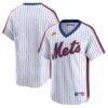 New York Mets Nike Cooperstown Collection Limited Jersey - White - Front View