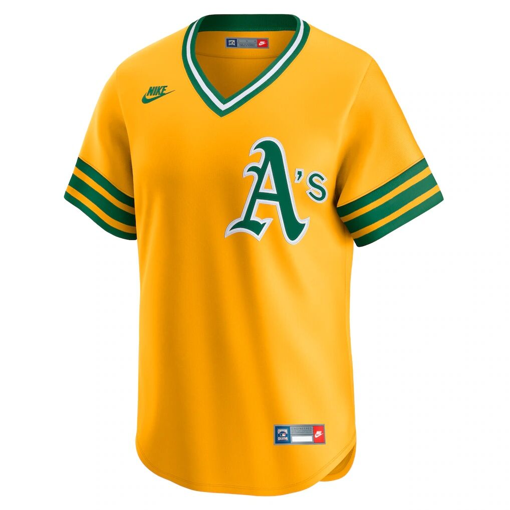Athletics Nike Cooperstown Collection Limited Jersey