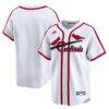 St. Louis Cardinals Nike Cooperstown Collection Limited Jersey - White - Front View