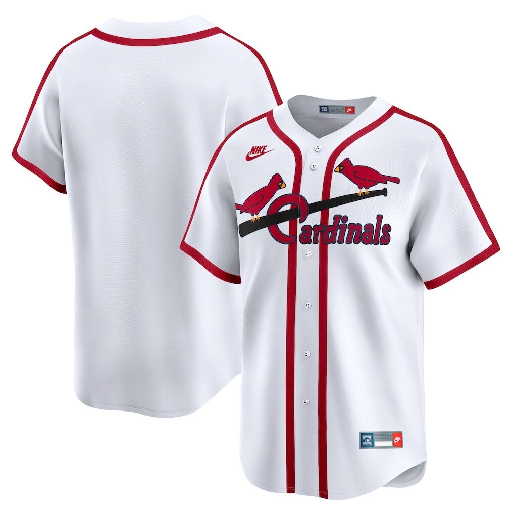 St. Louis Cardinals Nike Cooperstown Collection Limited Jersey