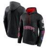LA Clippers Fashion7 Home Court Pullover Hoodie - Black - Front View