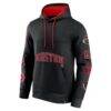 Houston Rockets Fashion7 Home Court Pullover Hoodie - Black - Back View
