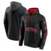 Houston Rockets Fashion7 Home Court Pullover Hoodie - Black - Front View