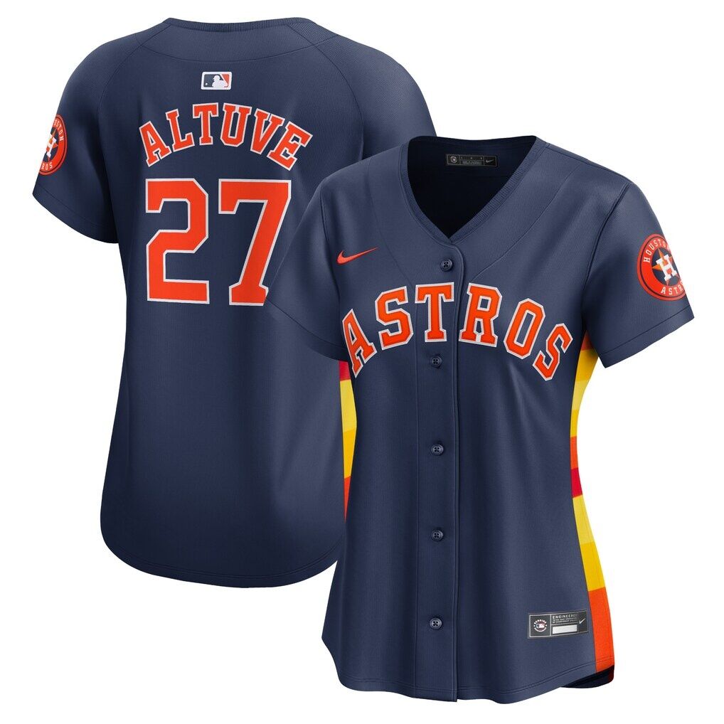 Jose Altuve Houston Astros Nike Women's Alternate Limited Player Jersey
