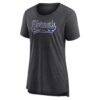 Charlotte Hornets Fashion7 Women's League Leader Tri-Blend T-Shirt - - Side View