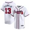 Ronald Acuña Jr. Atlanta Braves Nike Home Limited Player Jersey - White - Front View