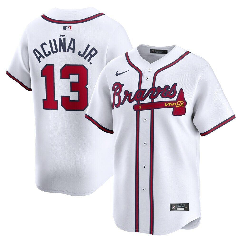 Ronald Acuña Jr. Atlanta Braves Nike Home Limited Player Jersey