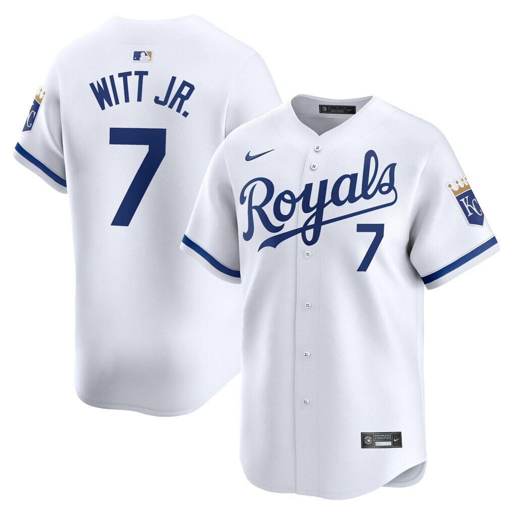 Bobby Witt Jr. Kansas City Royals Nike Home Limited Player Jersey