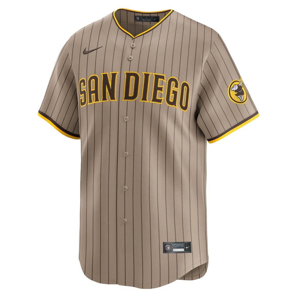Fernando Tatis Jr. San Diego Padres Nike Alternate Limited Player Jersey - Tan