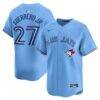 Vladimir Guerrero Jr. Toronto Blue Jays Nike Alternate Limited Player Jersey - Powder Blue - - Front View
