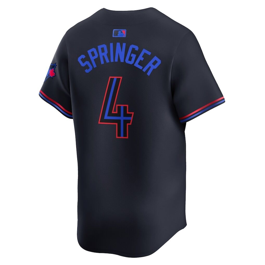 George Springer Toronto Blue Jays Nike 2024 City Connect Limited Player Jersey