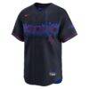 George Springer Toronto Blue Jays Nike 2024 City Connect Limited Player Jersey - Black - Side View