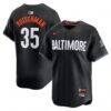 Adley Rutschman Baltimore Orioles Nike City Connect Limited Player Jersey - Black - Front View