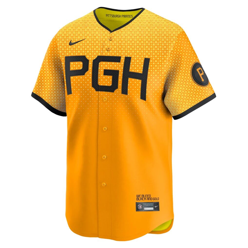 Oneil Cruz Pittsburgh Pirates Nike City Connect Limited Jersey