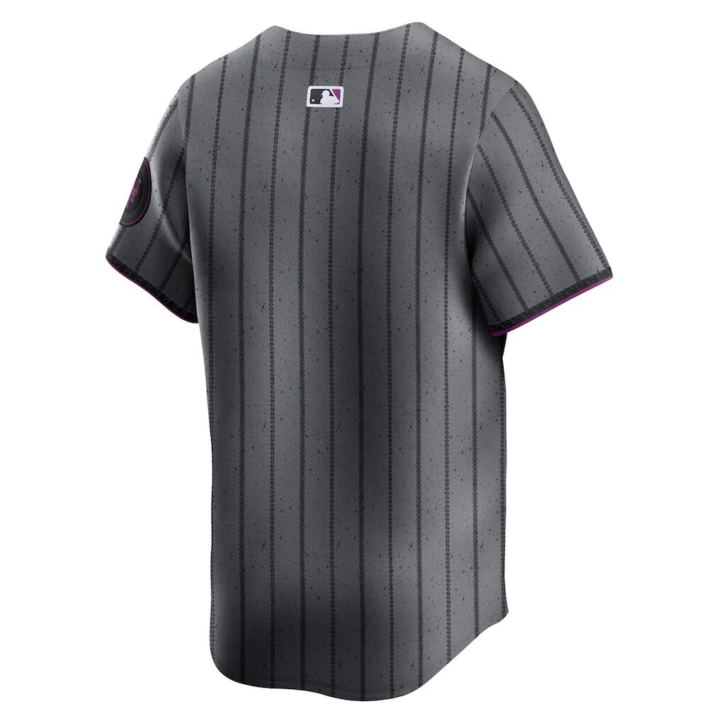 New York Mets Nike 2024 City Connect Limited Jersey - Graphite