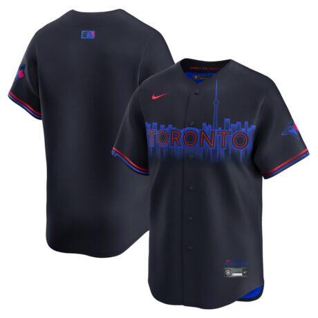 Toronto Blue Jays Nike 2024 City Connect Limited Jersey - Navy - Front View