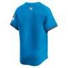 Miami Marlins Nike Limited Jersey - Blue - Detail View