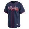 Matt Olson Atlanta Braves Nike Alternate Limited Player Jersey - Navy - Alt1