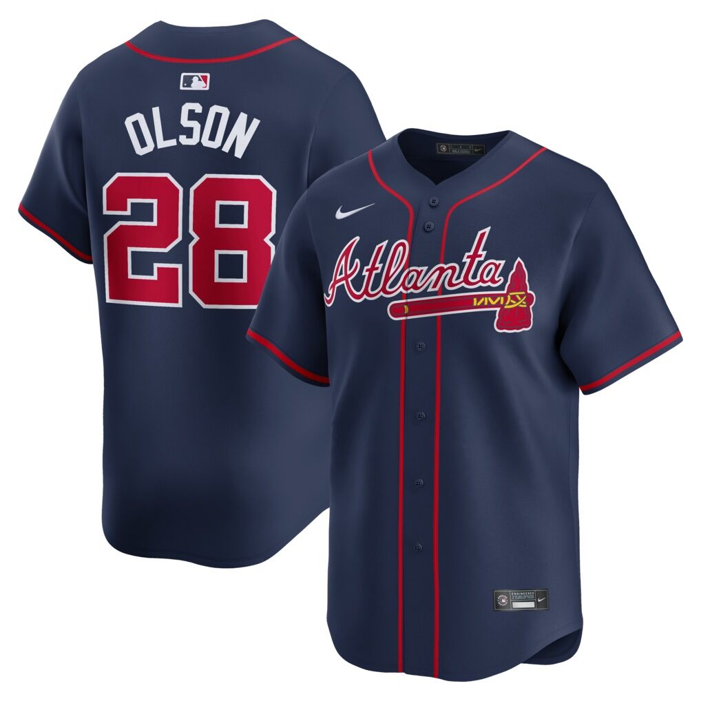 Matt Olson Atlanta Braves Nike Alternate Limited Player Jersey