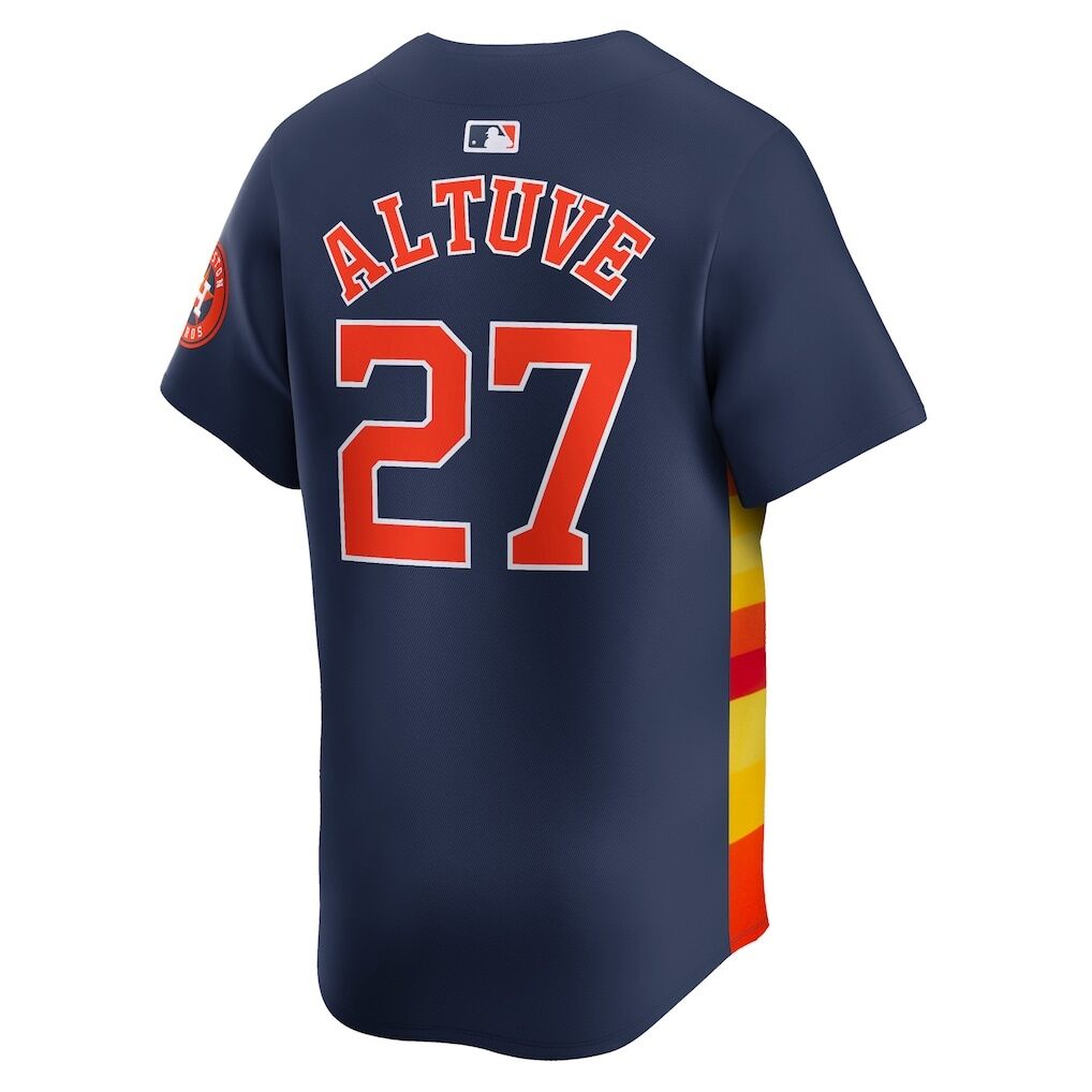 Jose Altuve Houston Astros Nike Alternate Limited Player Jersey