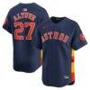 Jose Altuve Houston Astros Nike Alternate Limited Player Jersey - Navy - Front View
