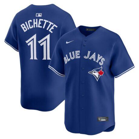 Bo Bichette Toronto Blue Jays Nike Alternate Limited Player Jersey – Royal - - Front View