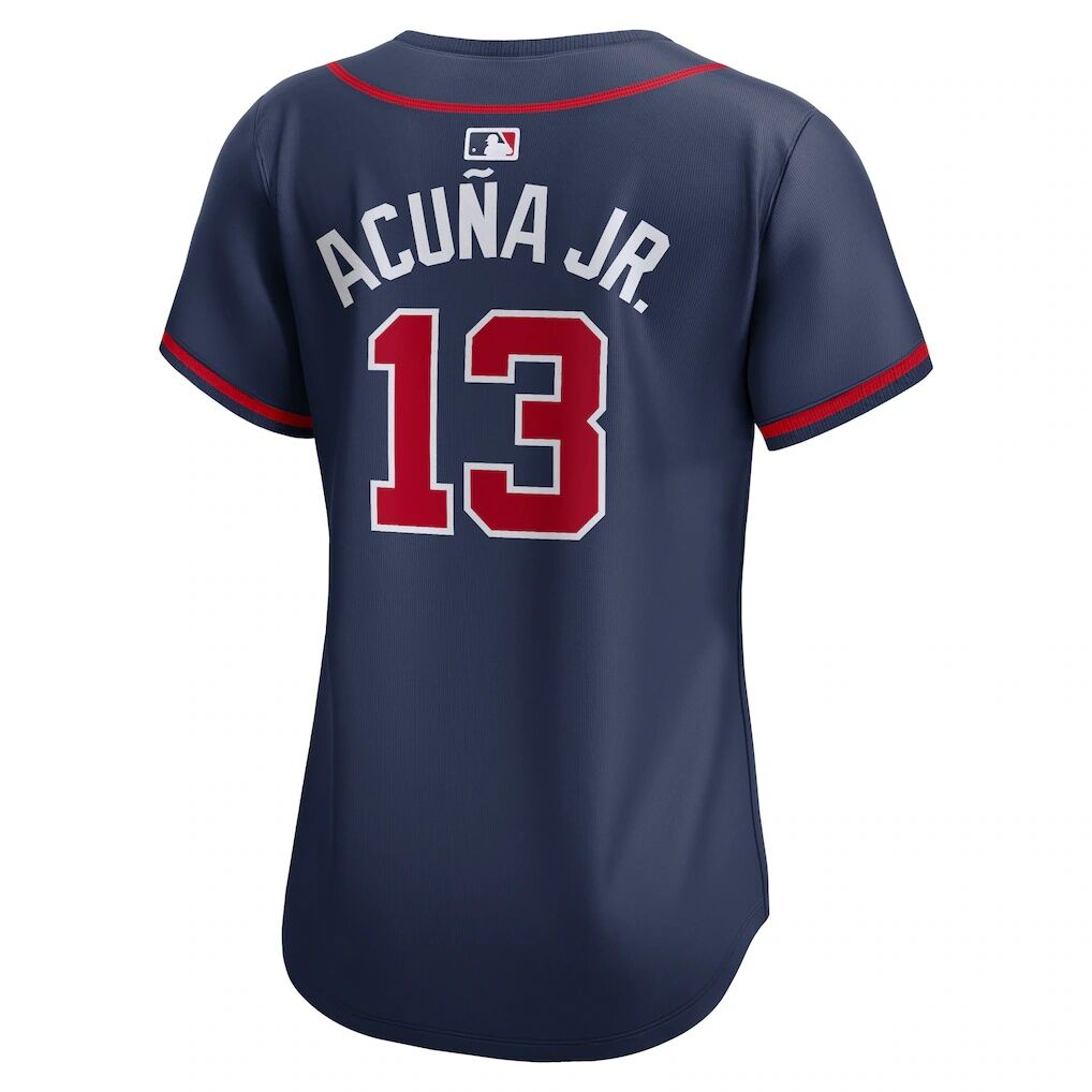 Ronald Acuña Jr. Atlanta Braves Nike Women's Alternate Limited Player Jersey