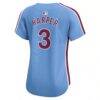 Bryce Harper Philadelphia Phillies Nike Women's Alternate Limited Player Jersey - Light Blue - - Detail View