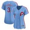 Bryce Harper Philadelphia Phillies Nike Women's Alternate Limited Player Jersey - Light Blue - - Front View