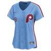 Bryce Harper Philadelphia Phillies Nike Women's Alternate Limited Player Jersey - Light Blue - - Side View