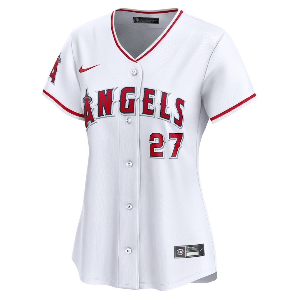 Mike Trout Los Angeles Angels Nike Women’s Home Limited Player Jersey