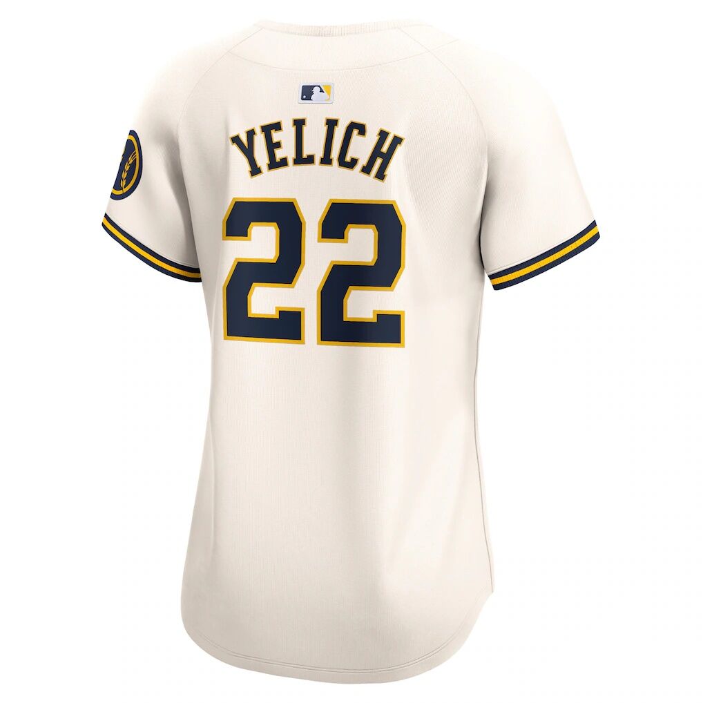 Christian Yelich Milwaukee Brewers Nike Women's Home Limited Player Jersey