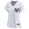 Giancarlo Stanton New York Yankees Nike Women's Home Limited Player Jersey - White - Side View